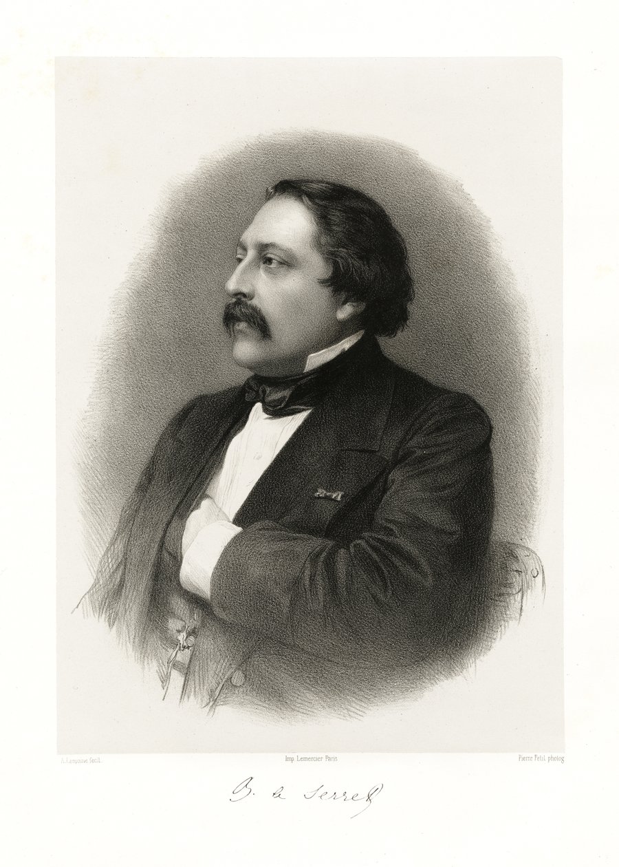 Joseph Alfred Serret, 1865-66 alkotó: Alfred Lemoine