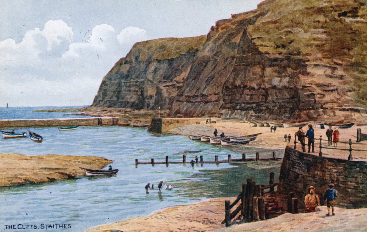 The Cliffs, Staithes alkotó: Alfred Robert Quinton