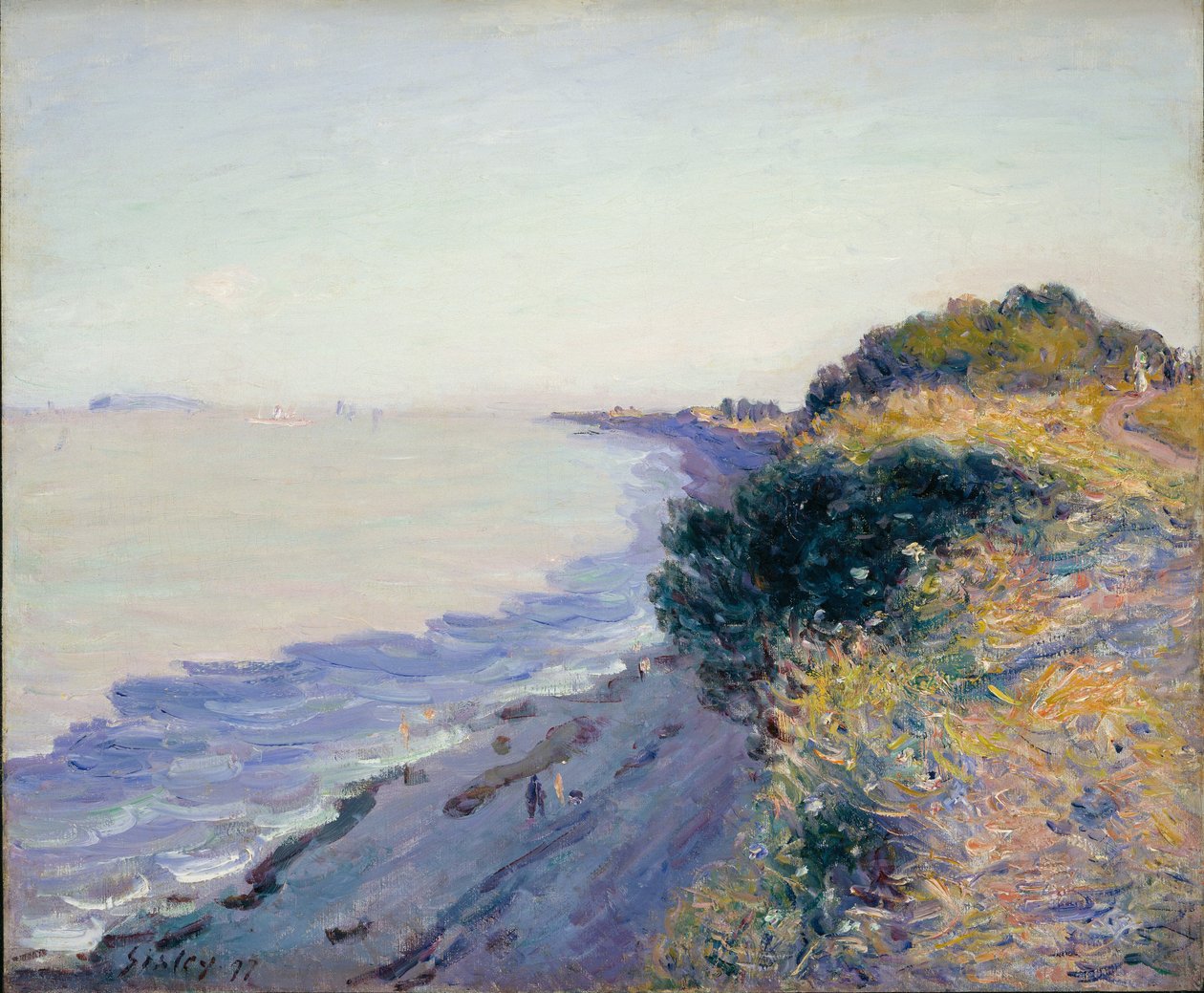 Bristol Channel, este, 1897 alkotó: Alfred Sisley