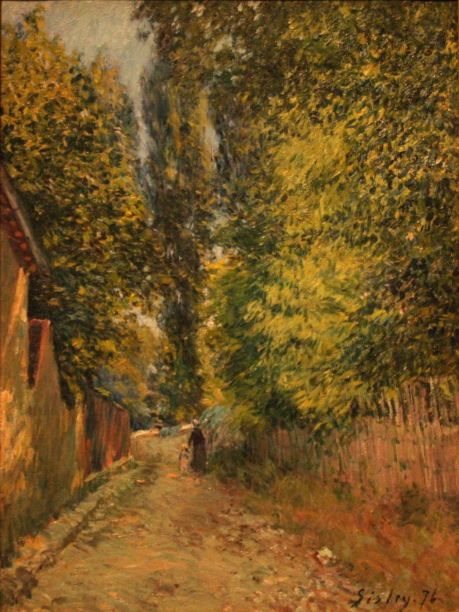 Louveciennes környéke alkotó: Alfred Sisley