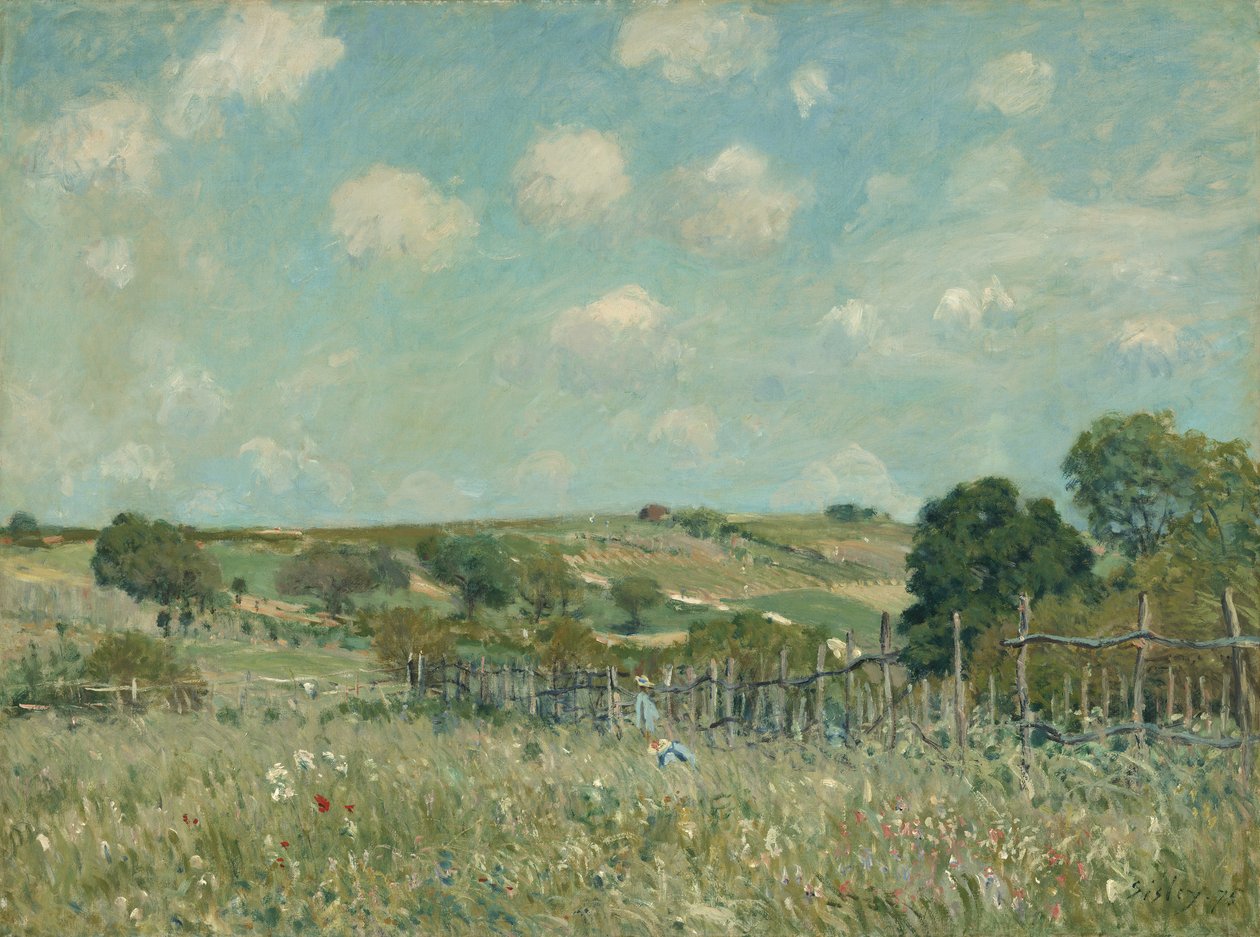 Rét, 1875 alkotó: Alfred Sisley