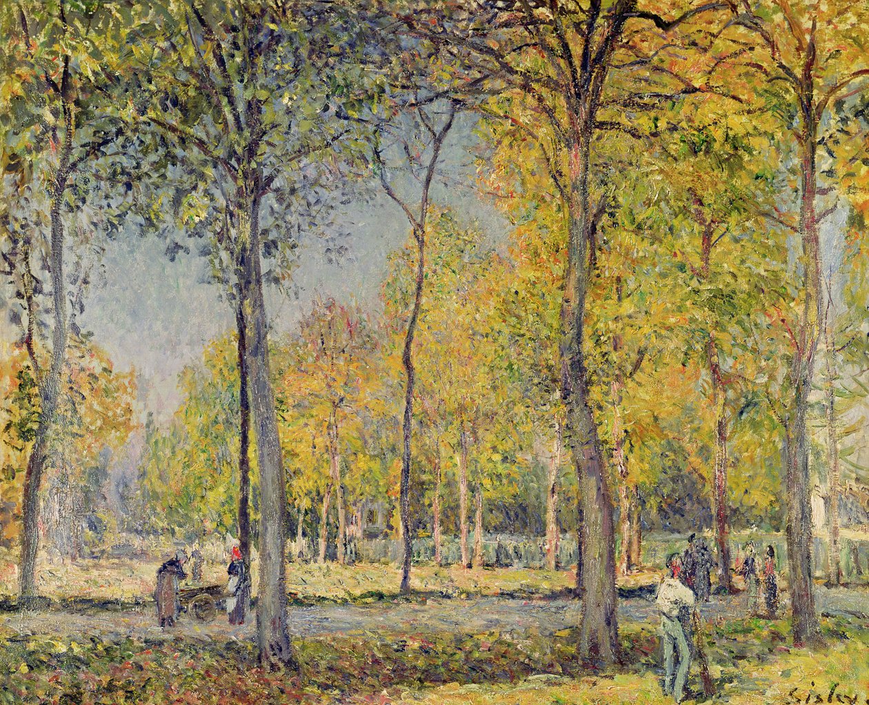 A Bois de Boulogne alkotó: Alfred Sisley