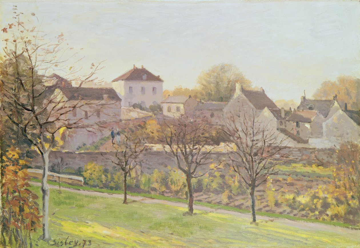 Az utolsó napsugár, 1873 alkotó: Alfred Sisley