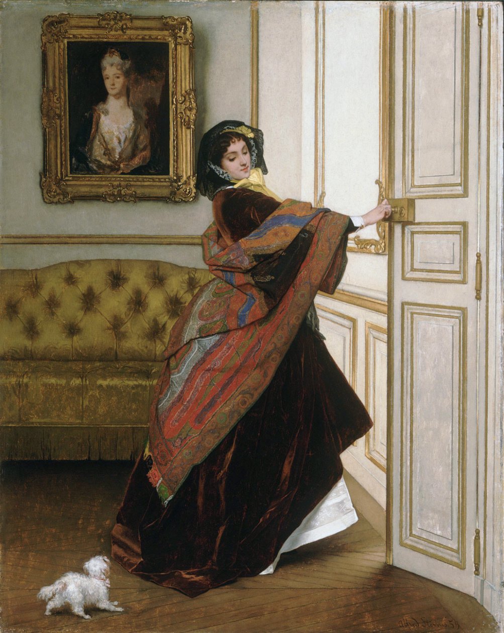 Kimegy velem, Fido alkotó: Alfred Emile Stevens