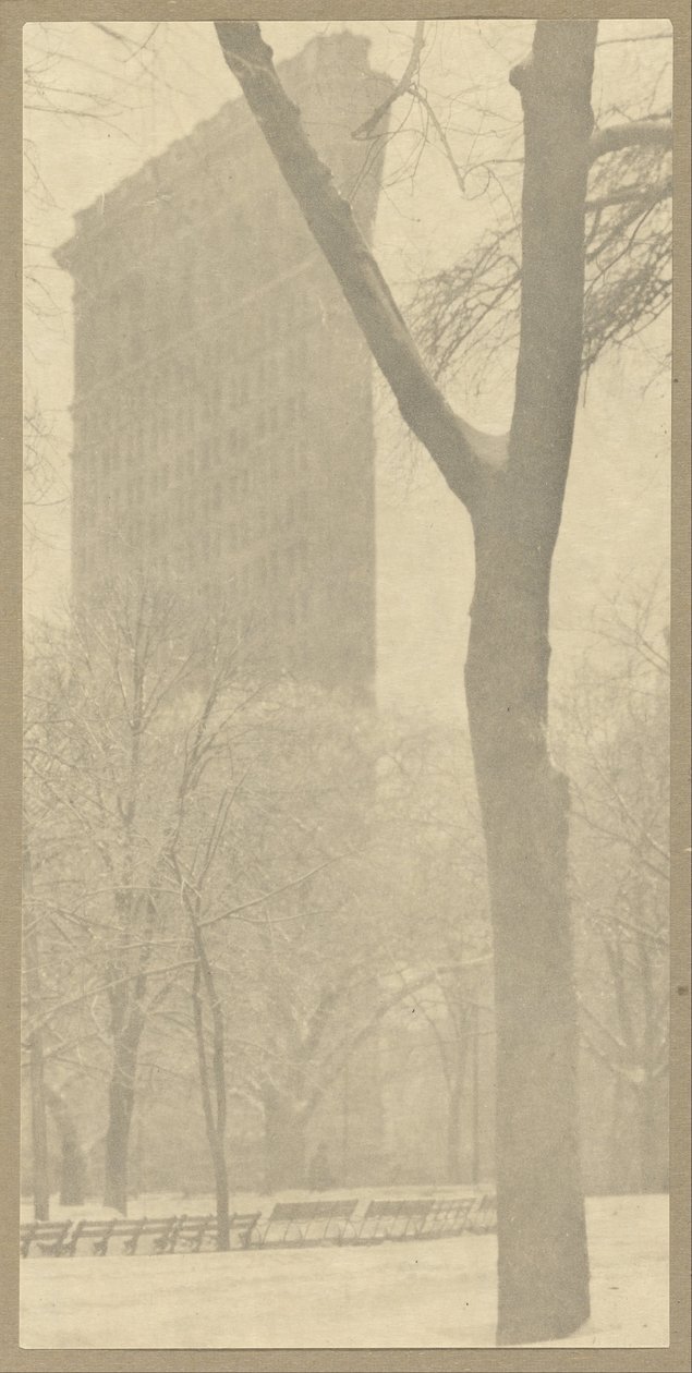 A Flatiron épület alkotó: Alfred Stieglitz