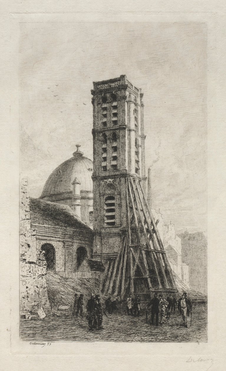 Saint-Roch templom. alkotó: Alfred Alexandre Delauney