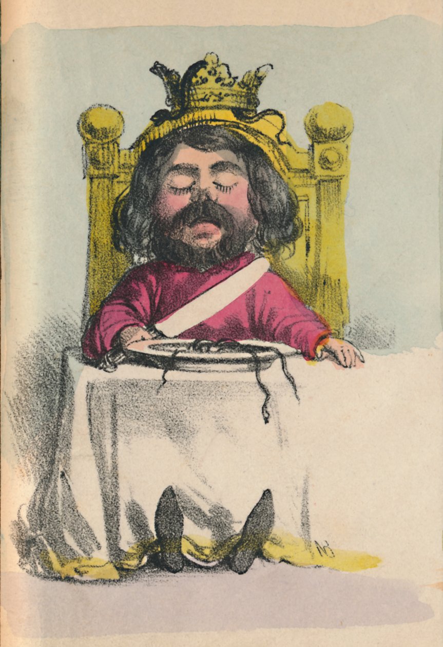 I. Henrik, 1856 alkotó: Alfred Crowquill