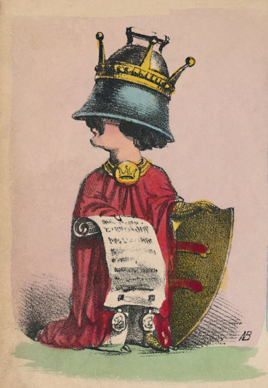 I. Vilmos, 1856 alkotó: Alfred Crowquill