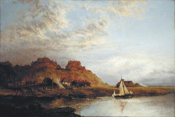 Hajóépítés Rye-ben alkotó: Alfred Dawson