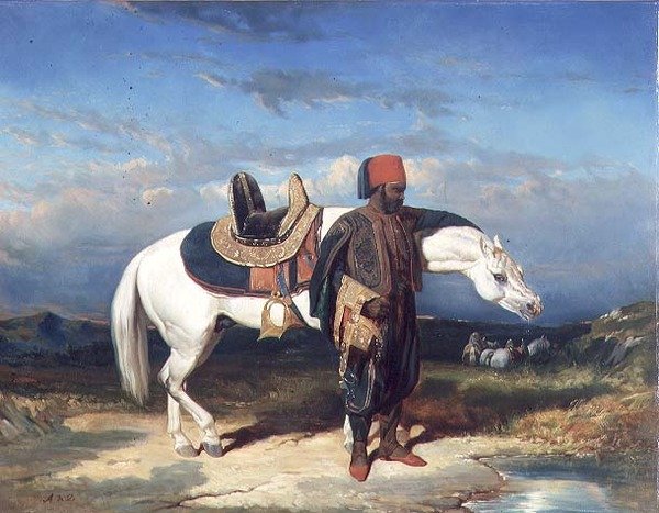 Az Ivóhely alkotó: Alfred Dedreux