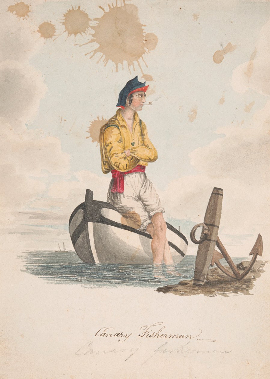 Kanári halász alkotó: Alfred Diston