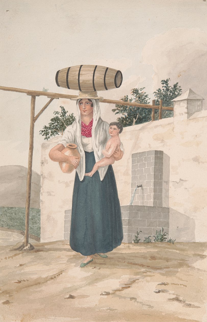 Gyermekhordozás módja alkotó: Alfred Diston