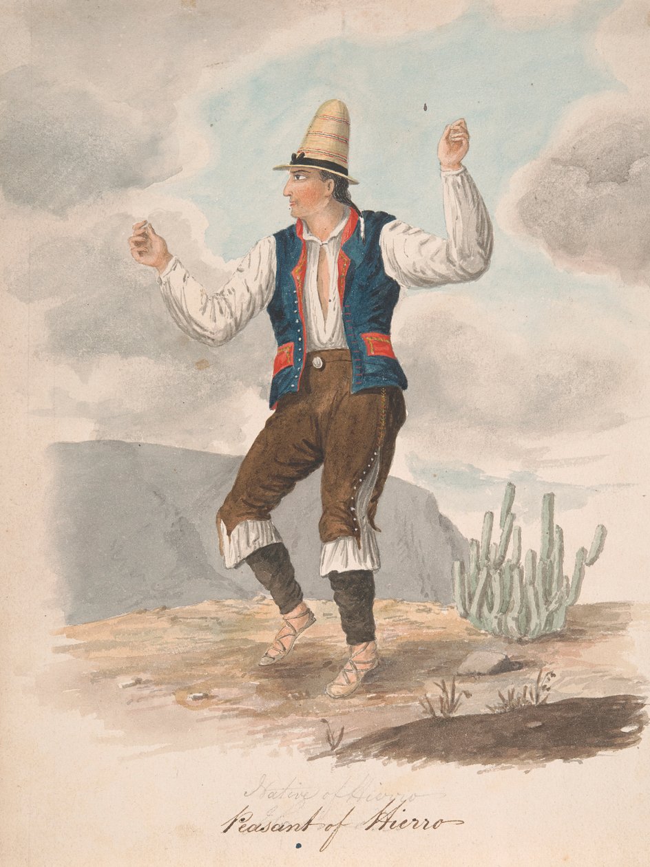 Hierro parasztja alkotó: Alfred Diston