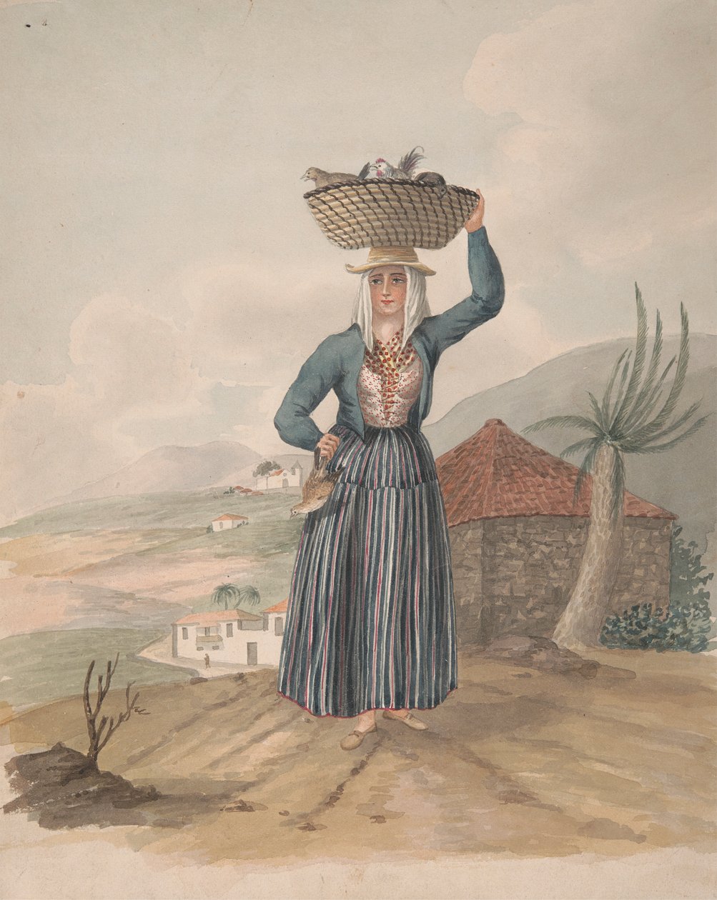 Victoria nő, Tenerife alkotó: Alfred Diston