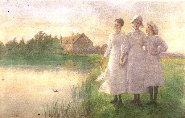 Miller lányai alkotó: Alfred Edward Emslie