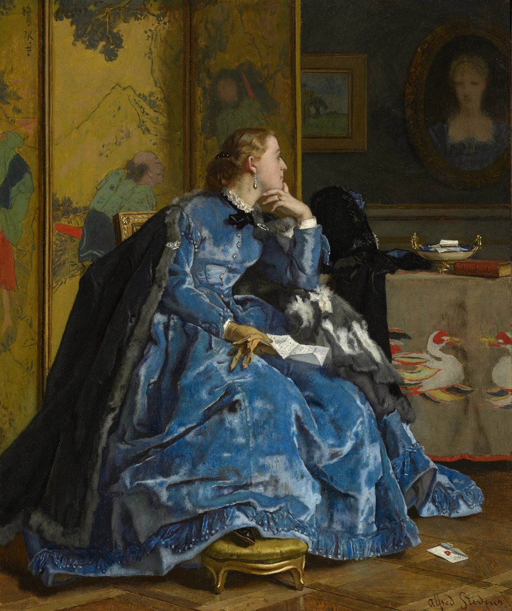 Egy hercegnő alkotó: Alfred Emile Stevens