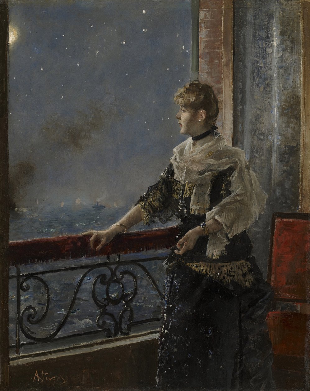 Holdfény alkotó: Alfred Emile Stevens