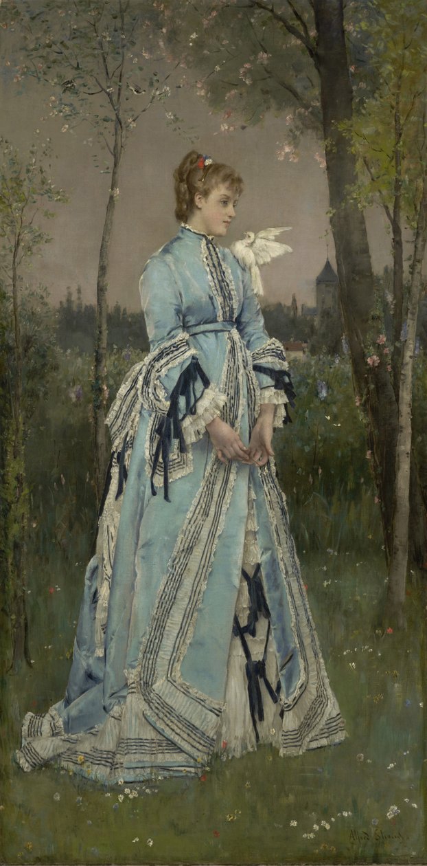 1877 tavasza alkotó: Alfred Emile Stevens
