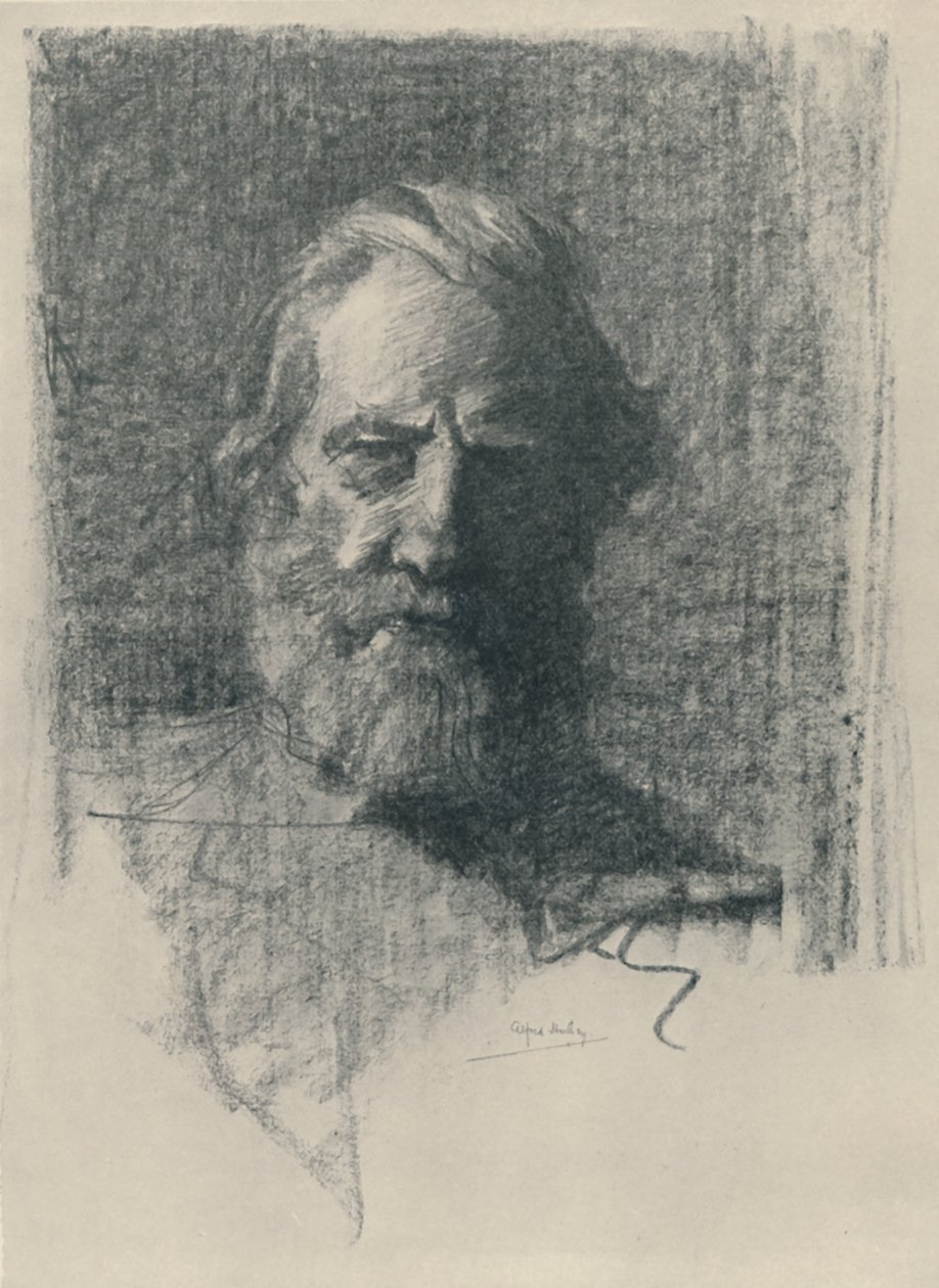 Egy portrétanulmány, 1919 alkotó: Alfred Hartley