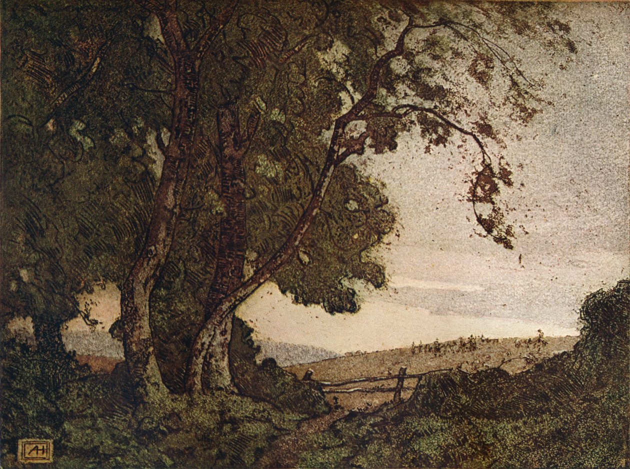A lelógó hamu, c1910 alkotó: Alfred Hartley