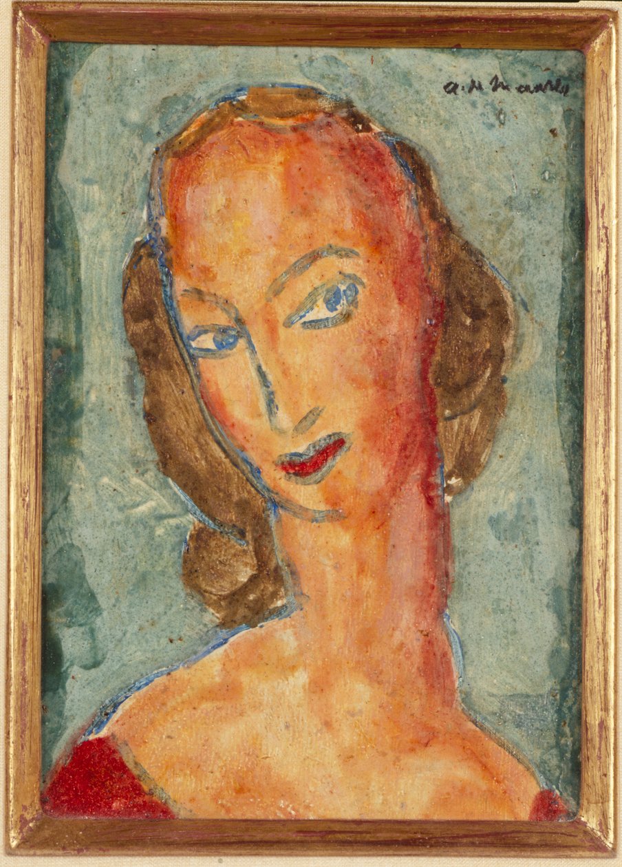 Fej, 1926 alkotó: Alfred Henry Maurer