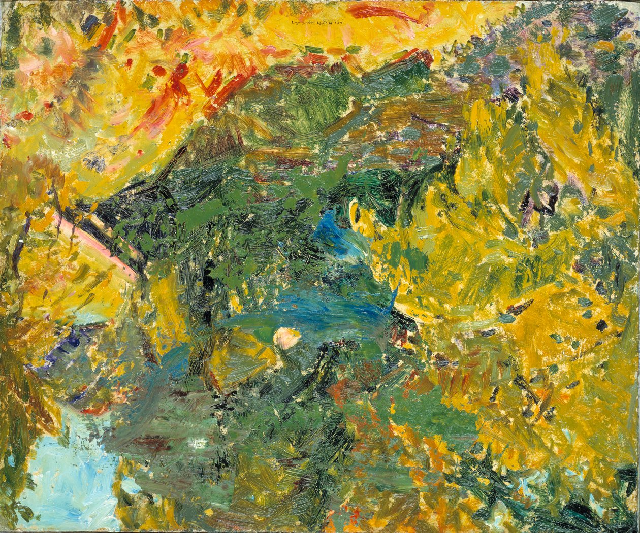 Táj, kb. 1925. alkotó: Alfred Henry Maurer