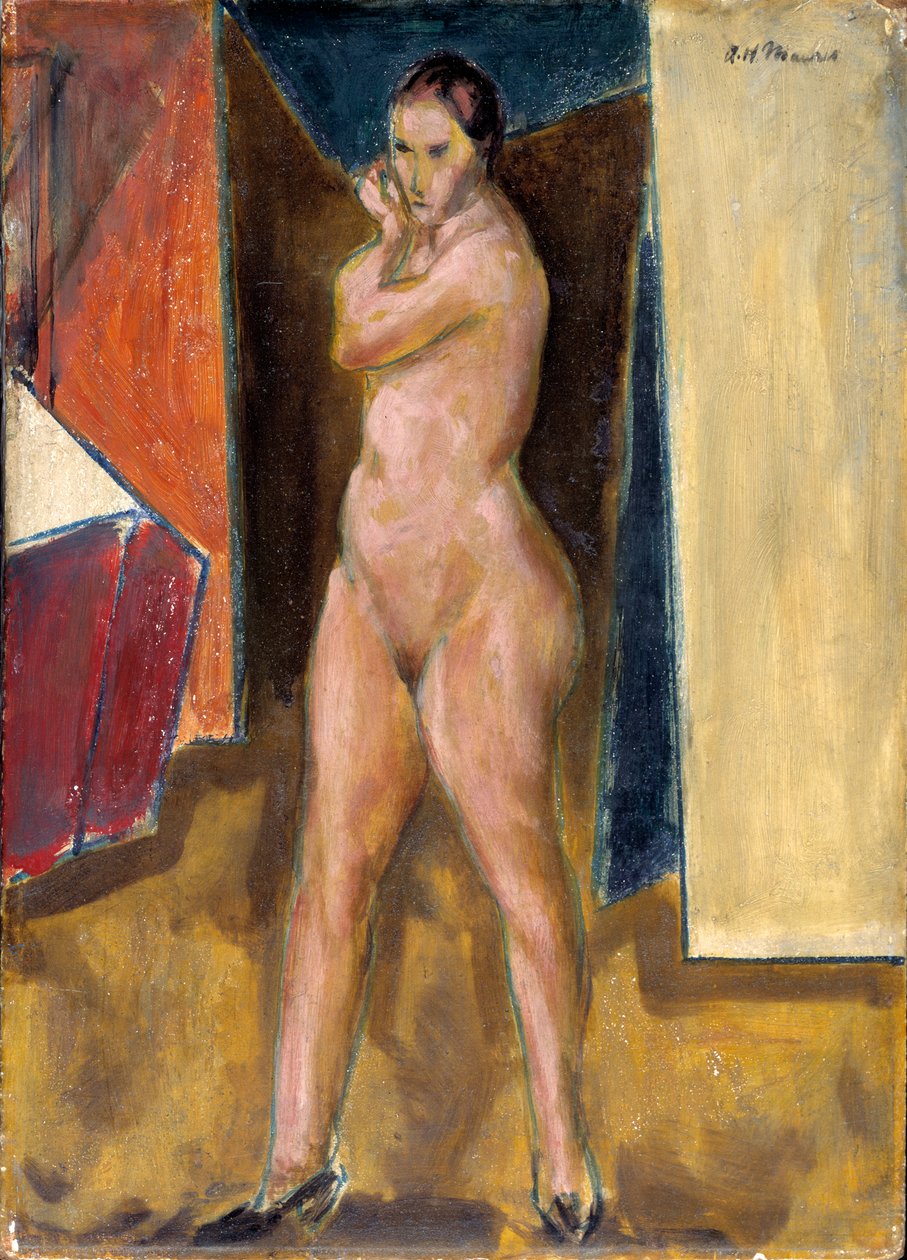 Meztelenül, pl 1927-1928. alkotó: Alfred Henry Maurer
