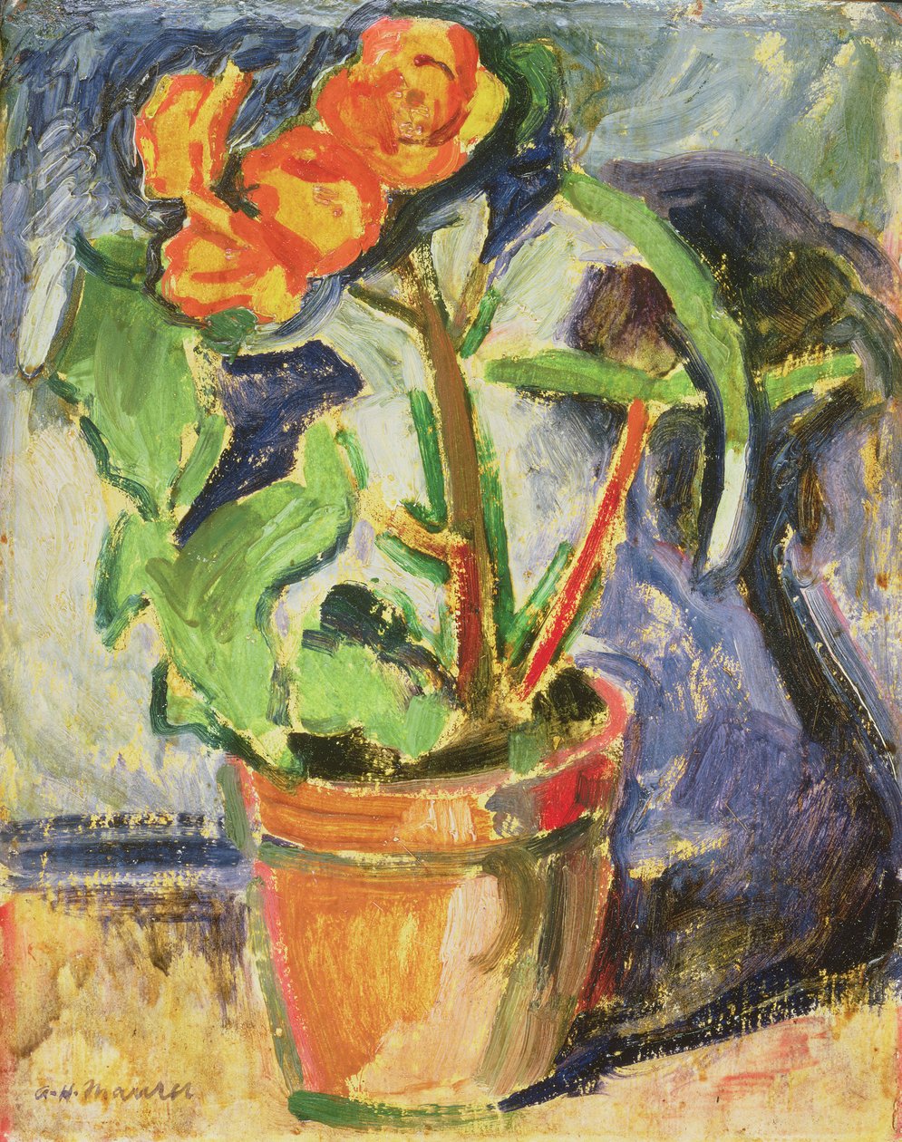Pot of Flowers alkotó: Alfred Henry Maurer