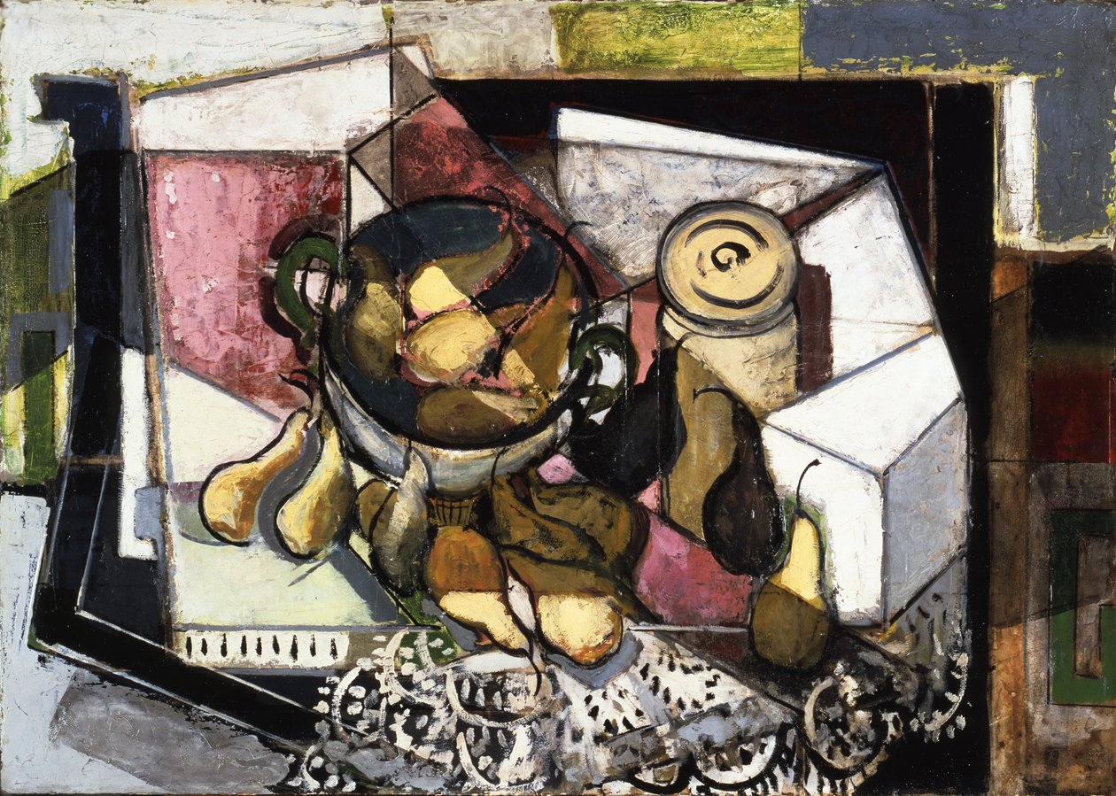 Csendélet körtével, 1930-31 körül alkotó: Alfred Henry Maurer