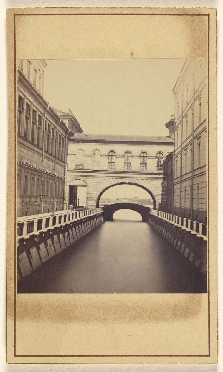Grand Canal [Szentpétervár, Oroszország] alkotó: Alfred Lorens
