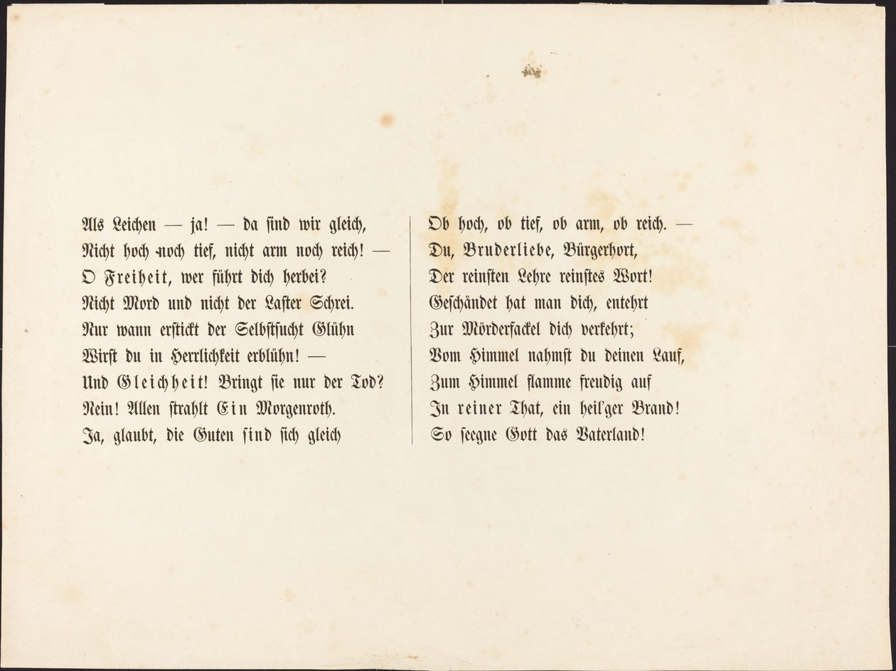 Szintén haláltánc: Szöveglap alkotó: Alfred Rethel