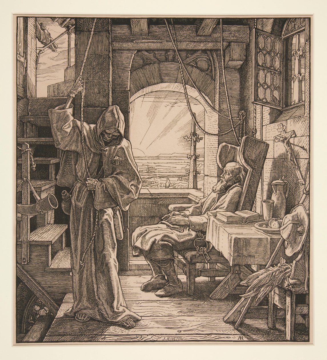 A halál mint barát alkotó: Alfred Rethel