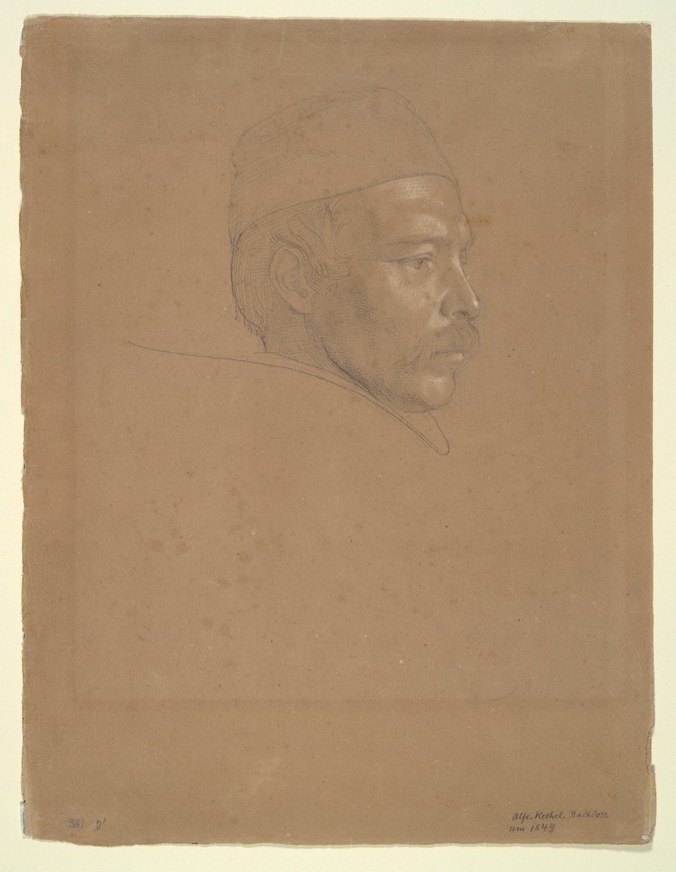 Tanulmány egy emberről alkotó: Alfred Rethel