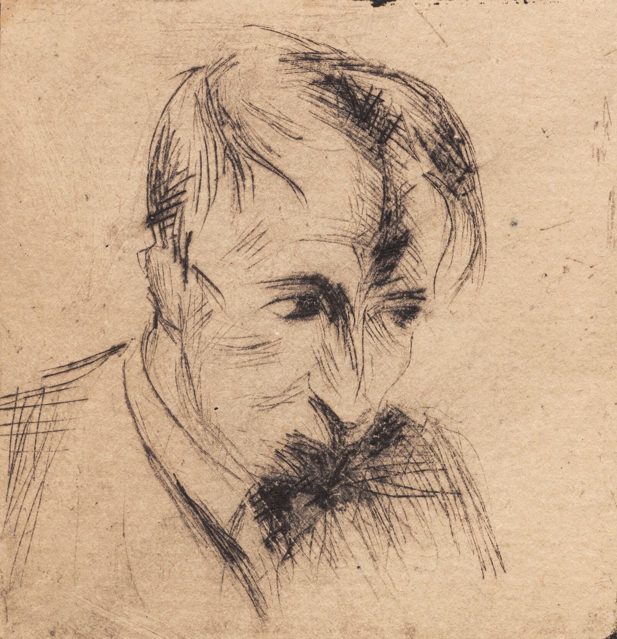 Kaj Eistrup portréja alkotó: Alfred Simonsen