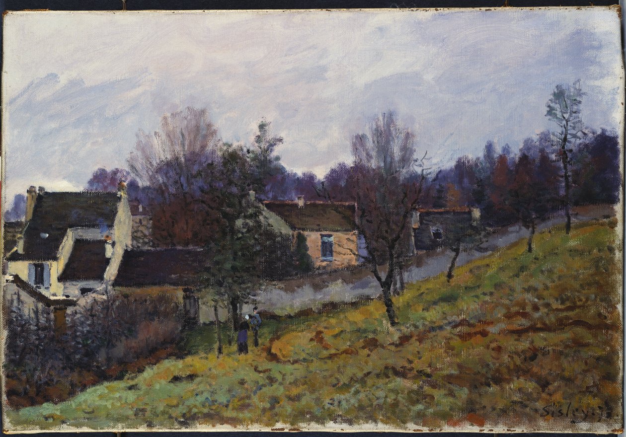 Louveciennes-i ősz, 1873 alkotó: Alfred Sisley