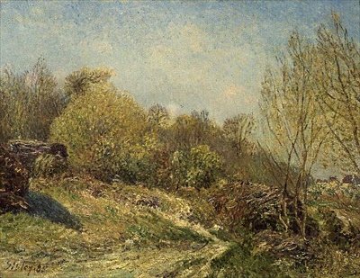 Tájkép alkotó: Alfred Sisley