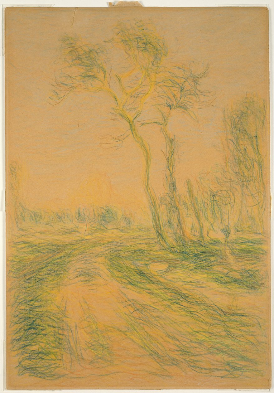 Táj a fákkal alkotó: Alfred Sisley