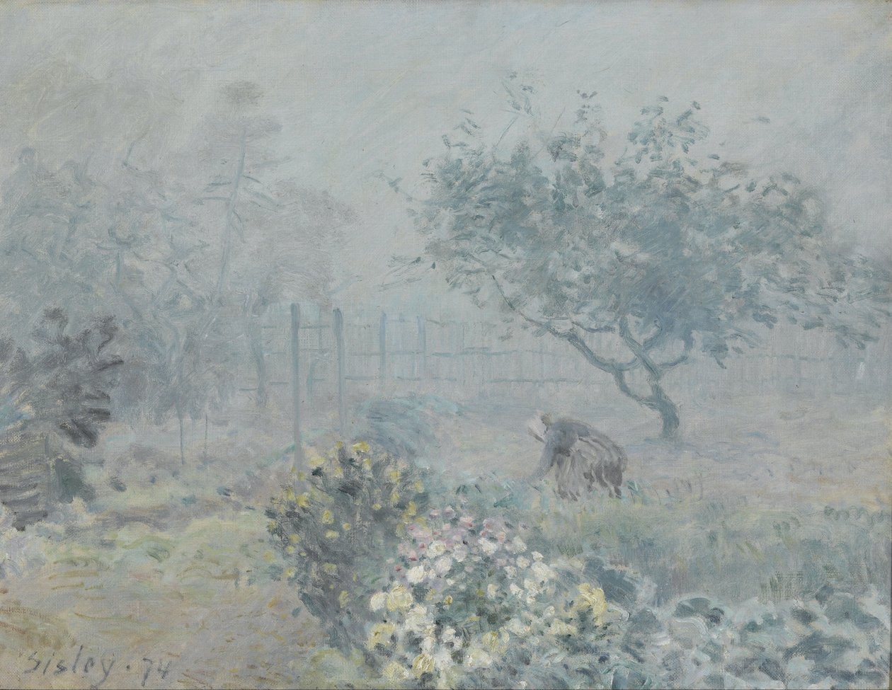 Le Brouillard, Voisins alkotó: Alfred Sisley