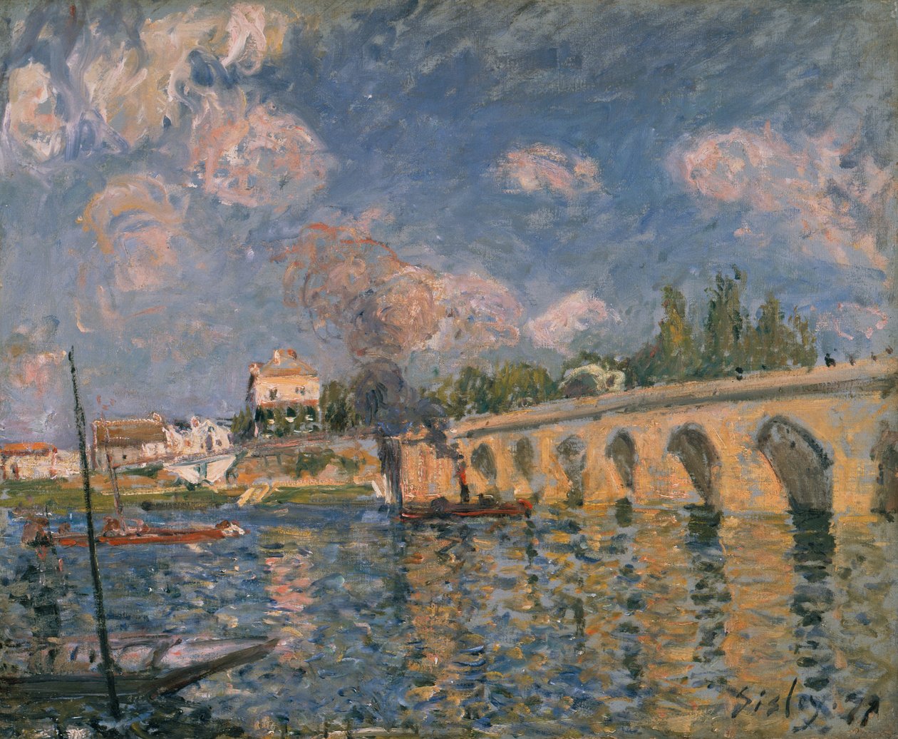 A Sevres-híd alkotó: Alfred Sisley