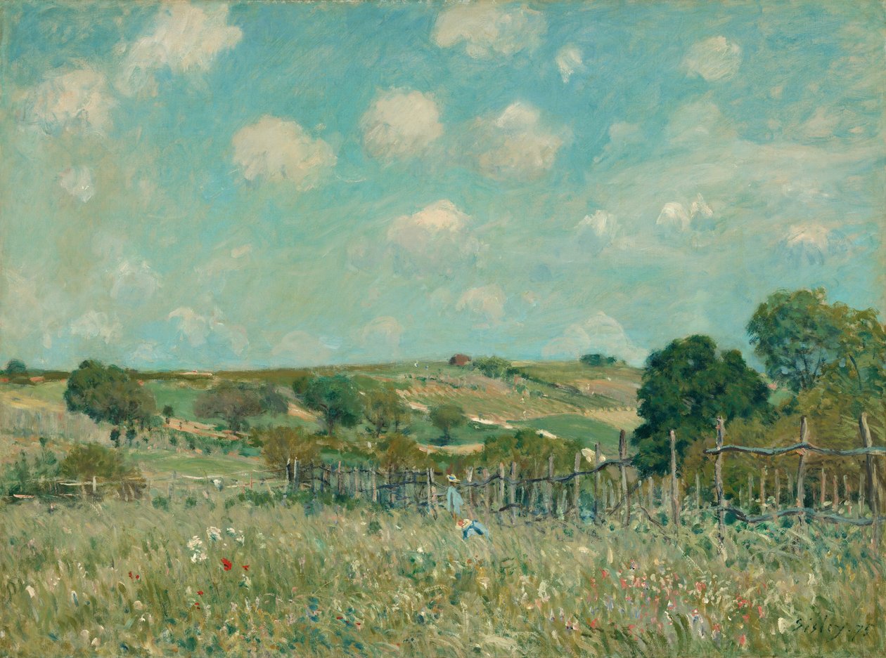 Rét, 1875. alkotó: Alfred Sisley