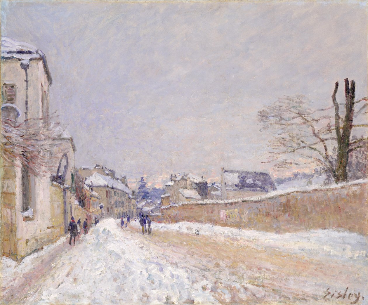 Rue Eugène Moussoir, Moret: Tél alkotó: Alfred Sisley