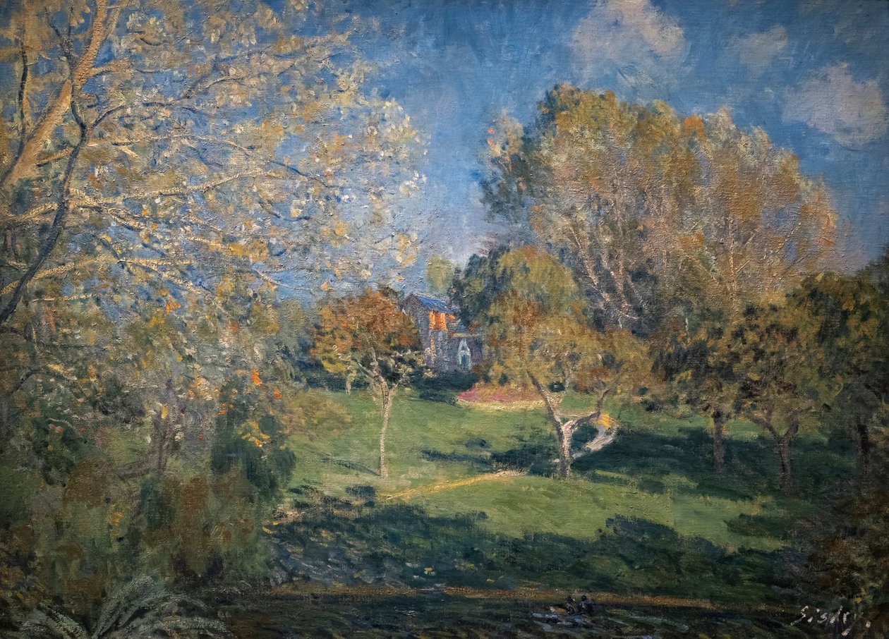 Hoschede kertje alkotó: Alfred Sisley