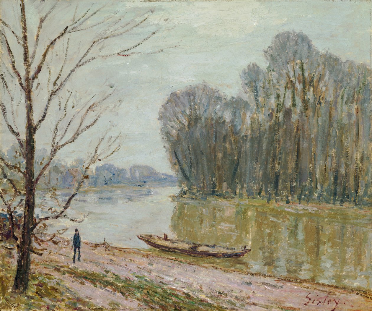 Loire, 1896. alkotó: Alfred Sisley