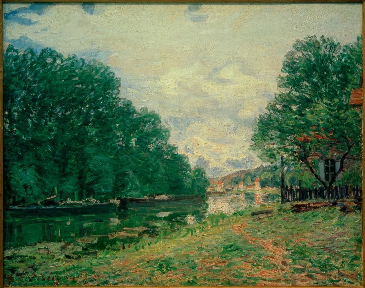 Loing fordulat alkotó: Alfred Sisley