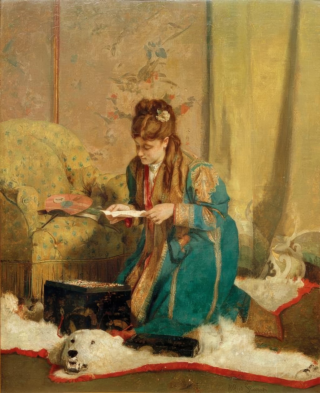 A.Stevens, Az ékszerdoboz alkotó: Alfred Emile Stevens