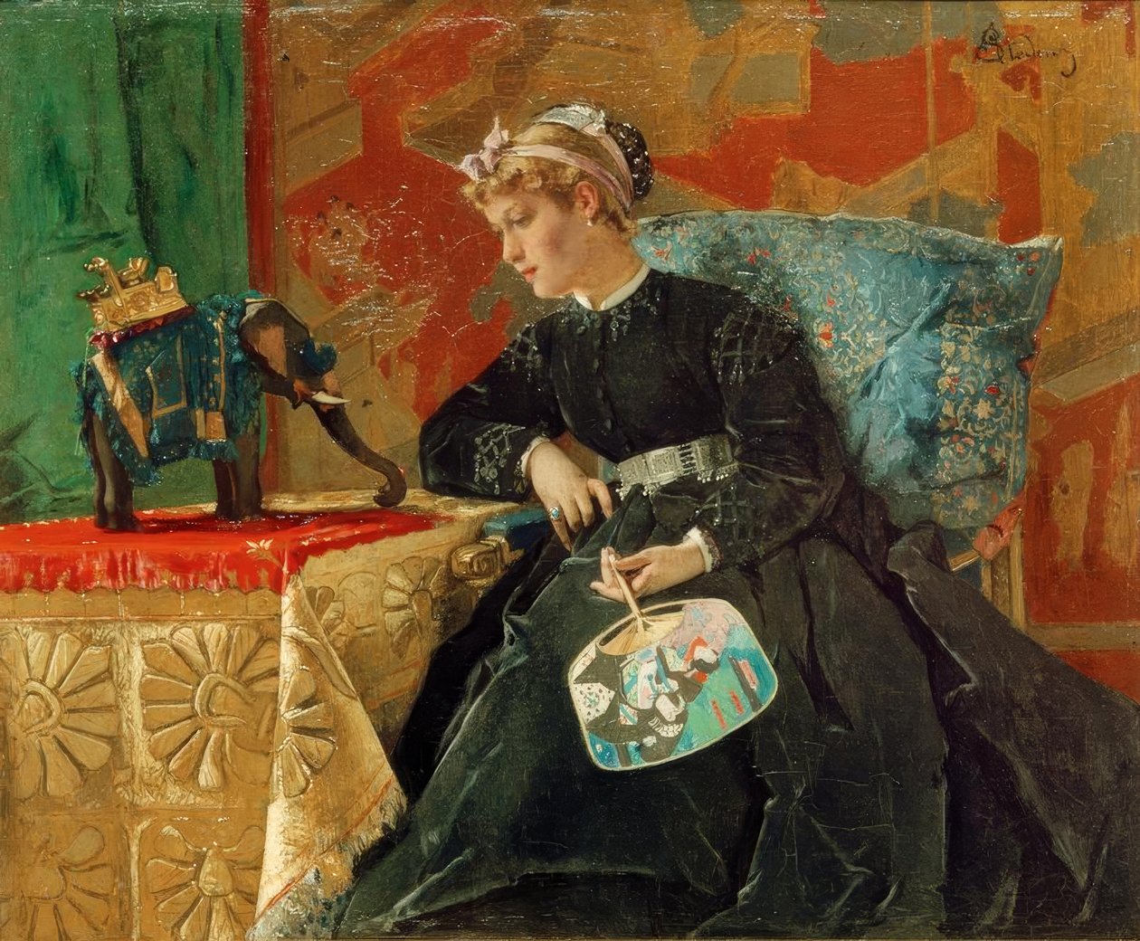 A.Stevens, Ha Párizsban alkotó: Alfred Emile Stevens
