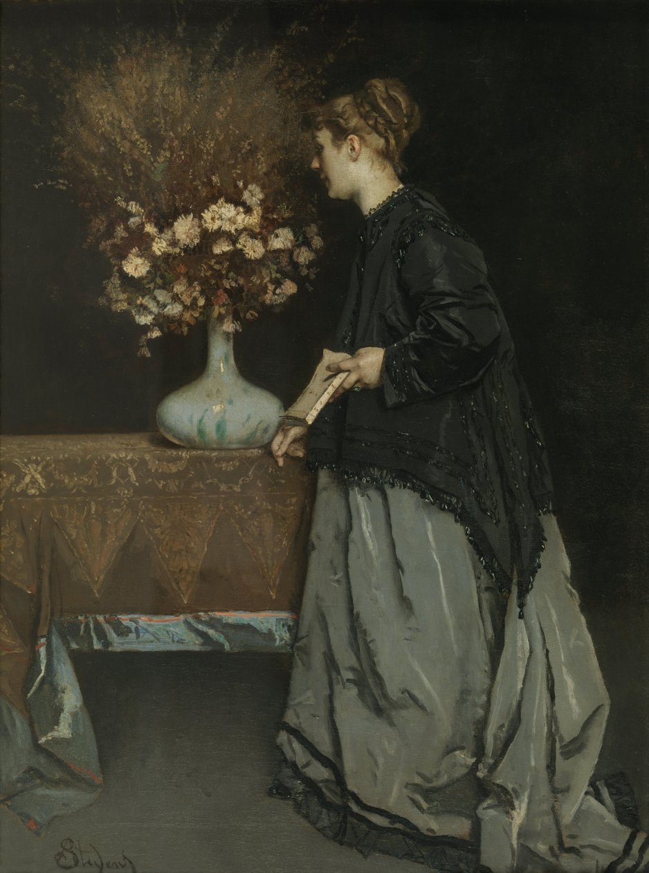 Őszi virágok, 1867 alkotó: Alfred Emile Stevens