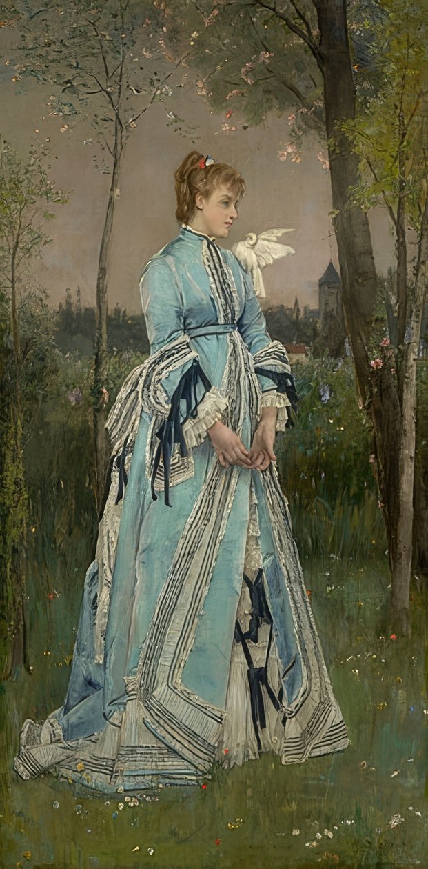 Tavaszi. 1877 alkotó: Alfred Emile Stevens
