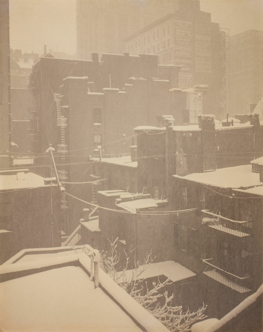 A hátsó ablakból 291, 1915. alkotó: Alfred Stieglitz