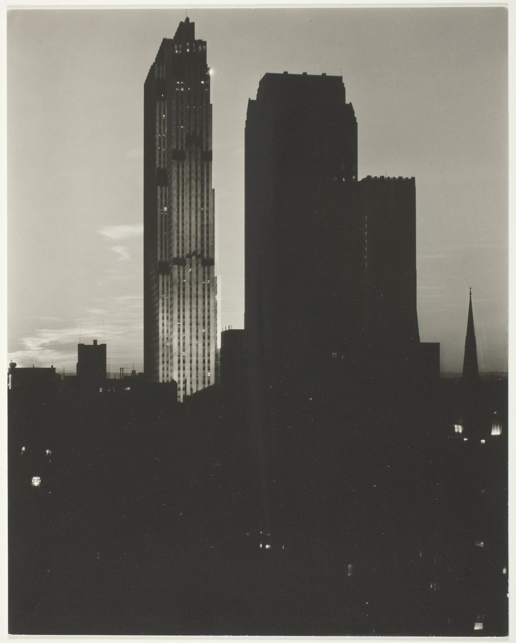 New York a Sheltonból alkotó: Alfred Stieglitz